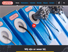 Tablet Screenshot of elvedes.nl